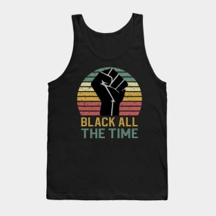 Black All The Time Tank Top